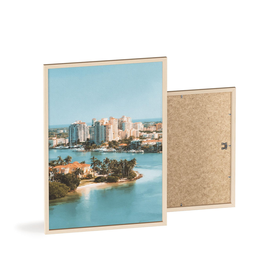 Sarasota, USA – Watercolor Art Print