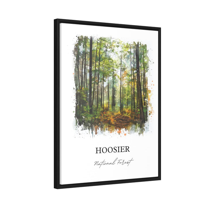 Hoosier National Forest, Indiana – Watercolor Art Print