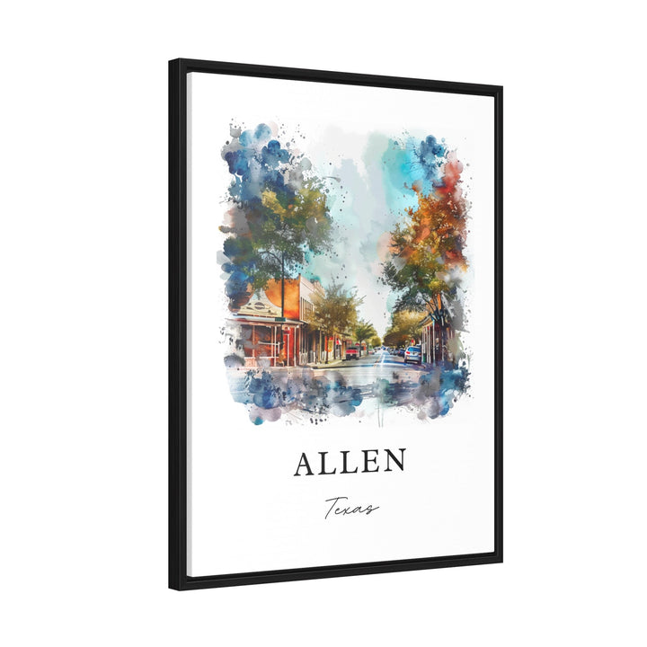 Allen Wall Art - Texas Print