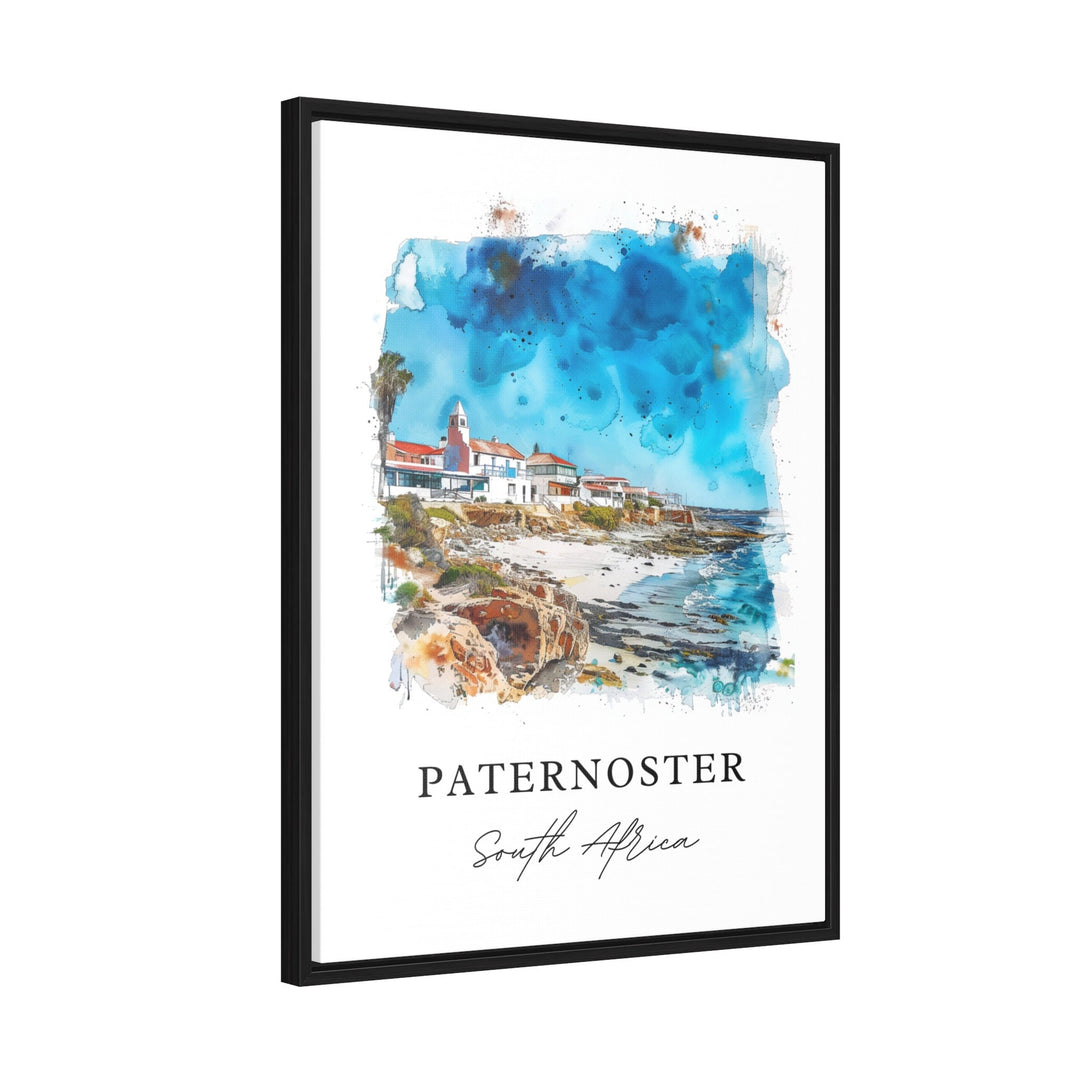 Paternoster Wall Art, Paternoster SA Print, West Coast South Africa Art, Paternoster Gift,