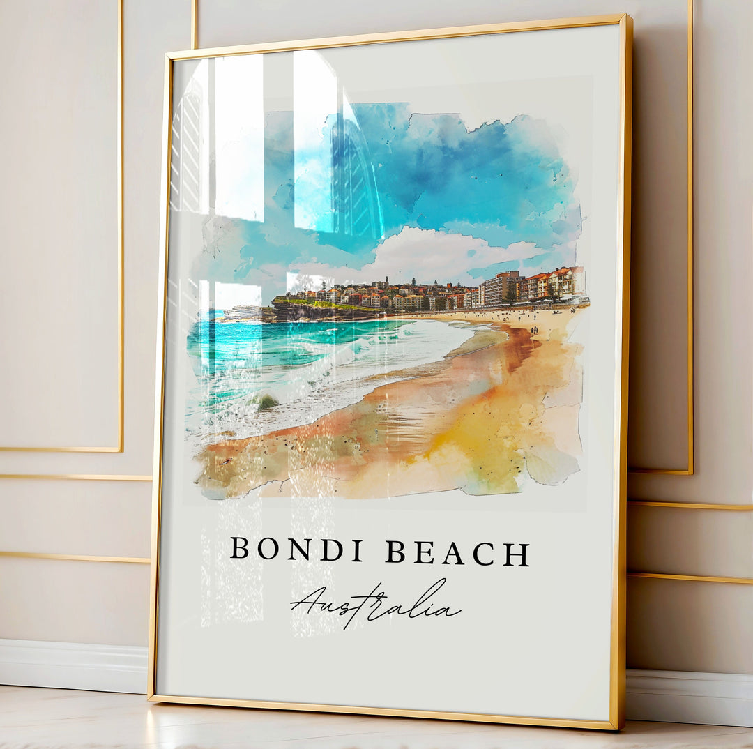 Bondi Beach Wall Art - Australia Print