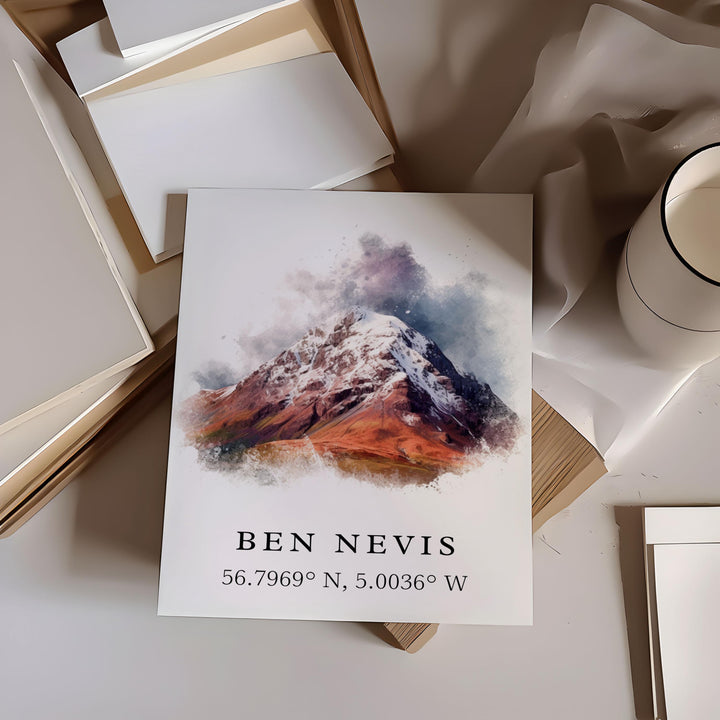 Ben Nevis Wall Art - Scotland UK Print