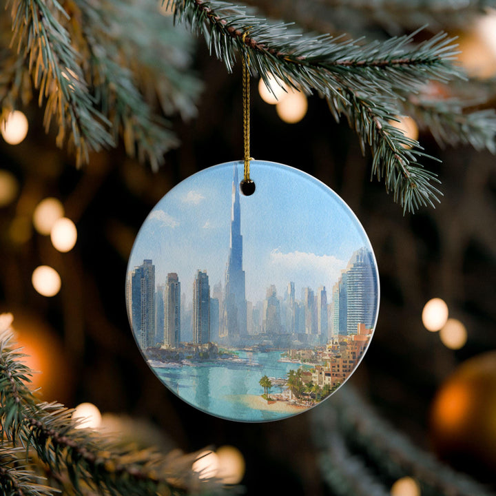 Dubai Ornament: Unique Dubai Souvenir, Dubai UAE Xmas Decor, and Authentic Dubai UAE Gift