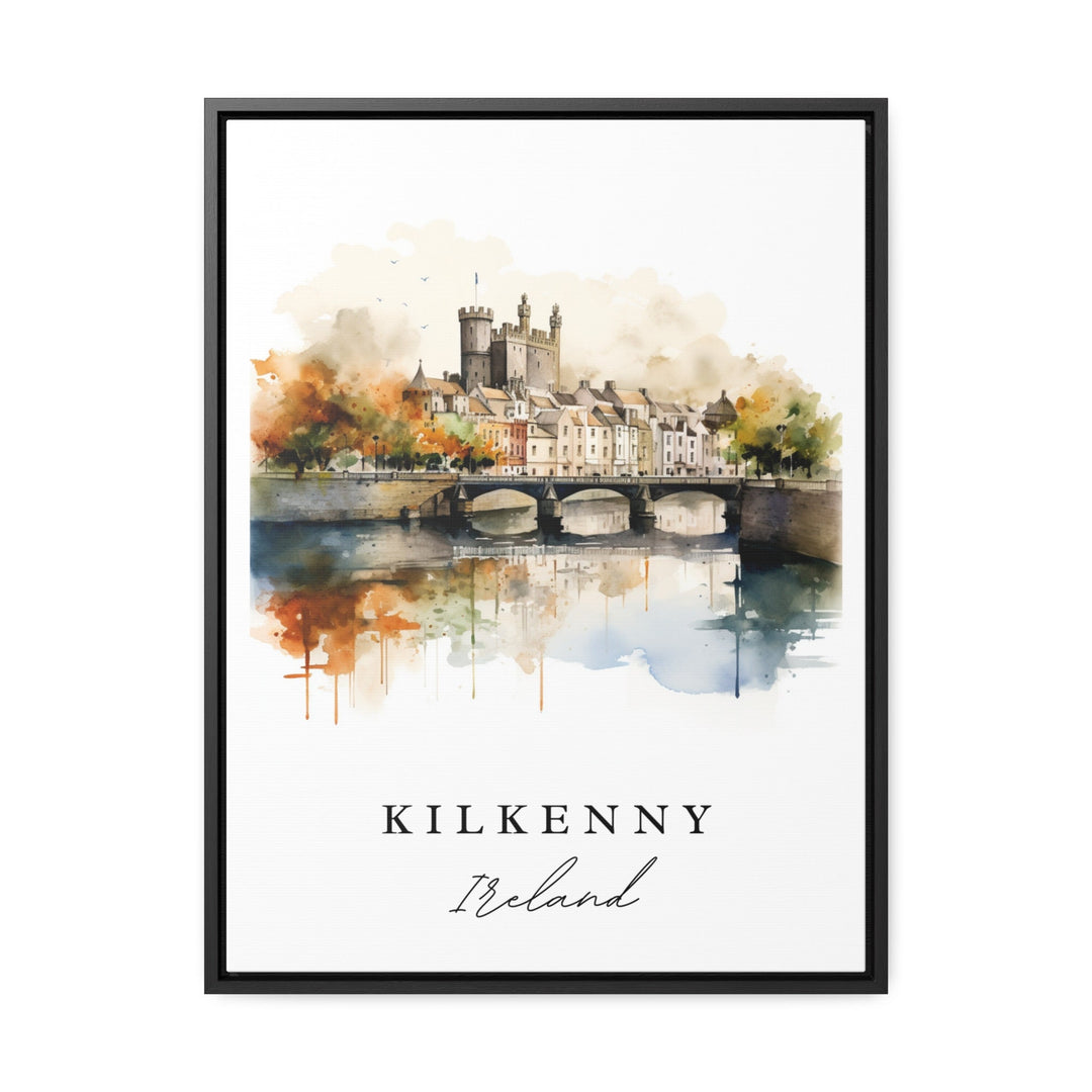 Kilkenny Ireland wall art - Ireland, Kilkenny poster, Kilkenny Wedding gift, v Birthday present, Custom Text, Personalized Gift