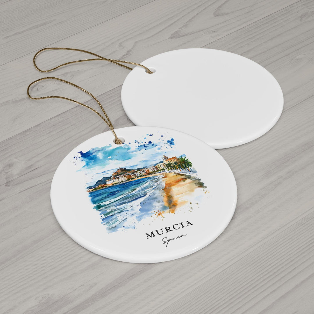 Murcia Spain Ornament: Unique Murcia Souvenir, Murcia Espana Xmas Decor, and Authentic Murcia Spain Christmas Gift