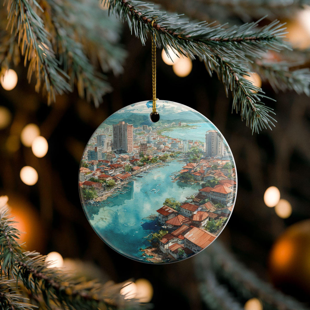 Cebu Philippines Ornament: Unique Cebu Souvenir, Cebu Xmas Decor, and Authentic Cebu Philippines Gift