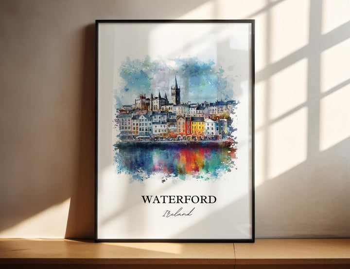 Waterford, Ireland – Watercolor Art Print