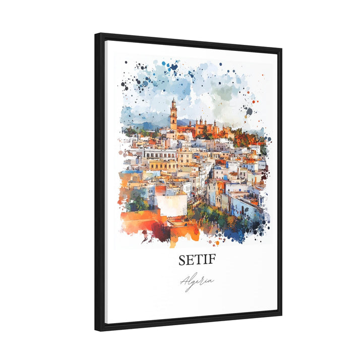 Setif Wall Art - Algeria Print