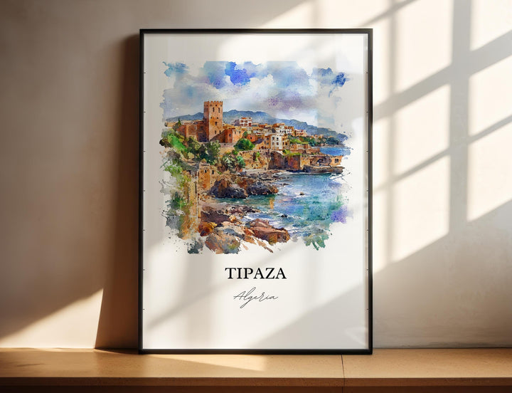 Tipaza Wall Art - Algeria Print