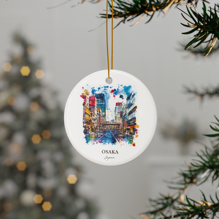 Osaka Japan Ornament: Unique Osaka Souvenir, Osaka Xmas Decor, and Authentic Osaka Japan Gift