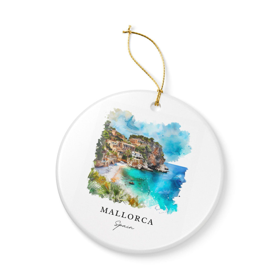 Mallorca Spain Ornament: Unique Mallorca Souvenir, Mallorca Spain Decor, and Authentic Mallorca Spain Gift