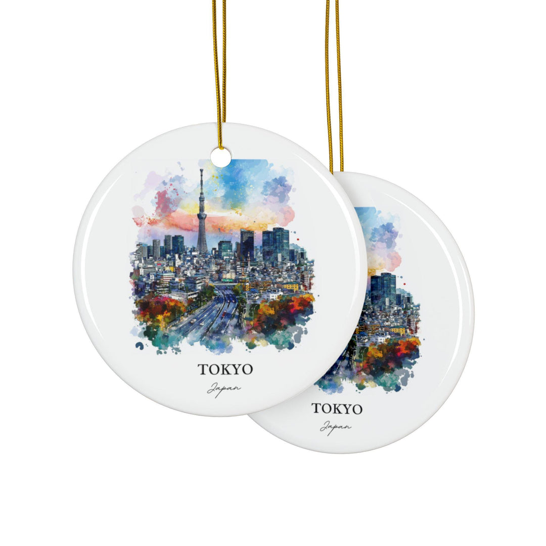 Tokyo Japan Ornament: Unique Tokyo Souvenir, Tokyo Xmas Decor, and Authentic Tokyo Japan Gift