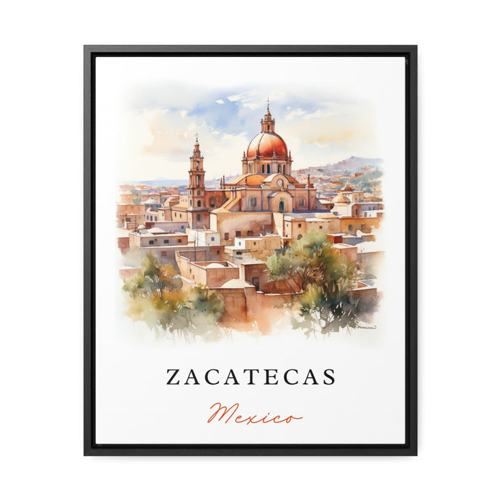 Zacatecas MX wall art - Mexico, Zacatecas poster, Wedding gift, Zacatecas Birthday present, Custom Text, Personalised Gift