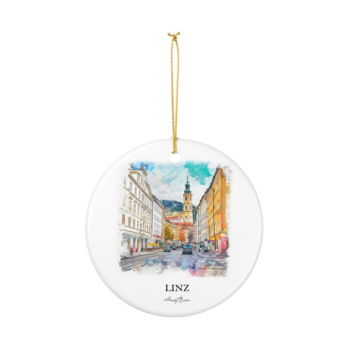 Linz Austria Ornament: Unique Linz Souvenir, Linz Austria Xmas Decor, and Authentic Austria Gift