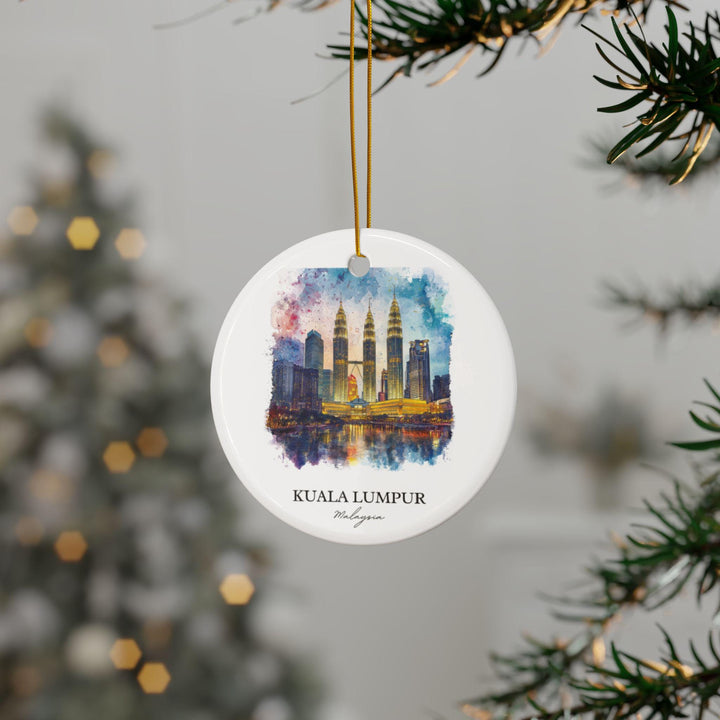 Kuala Lumpur Ornament: Unique Malaysia Souvenir, Kuala Lumpur Xmas Decor, and Authentic Kuala Lumpur Gift