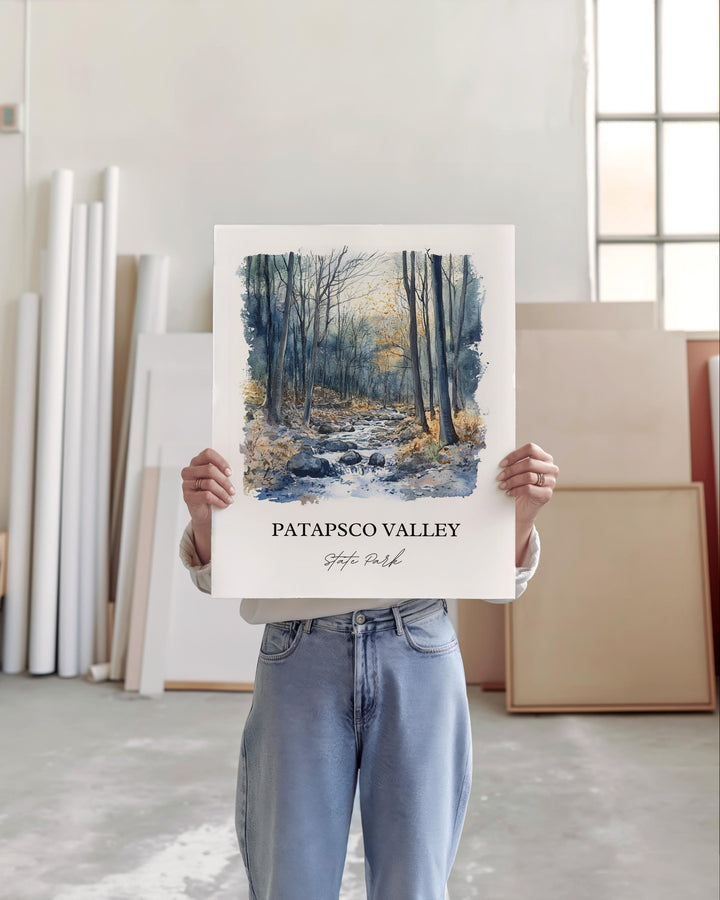 Patapasco Valley Wall Art - Maryland Print