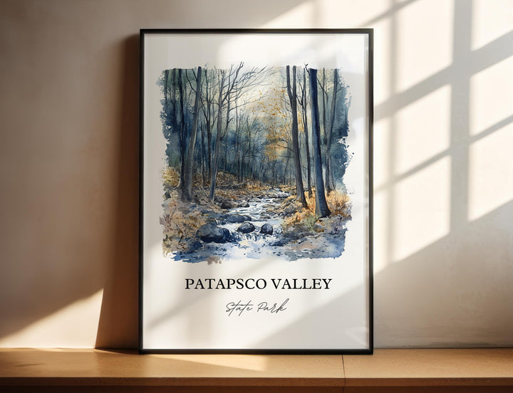 Patapasco Valley Wall Art - Maryland Print