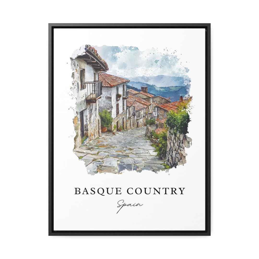 Basque Country Wall Art - Spain Print