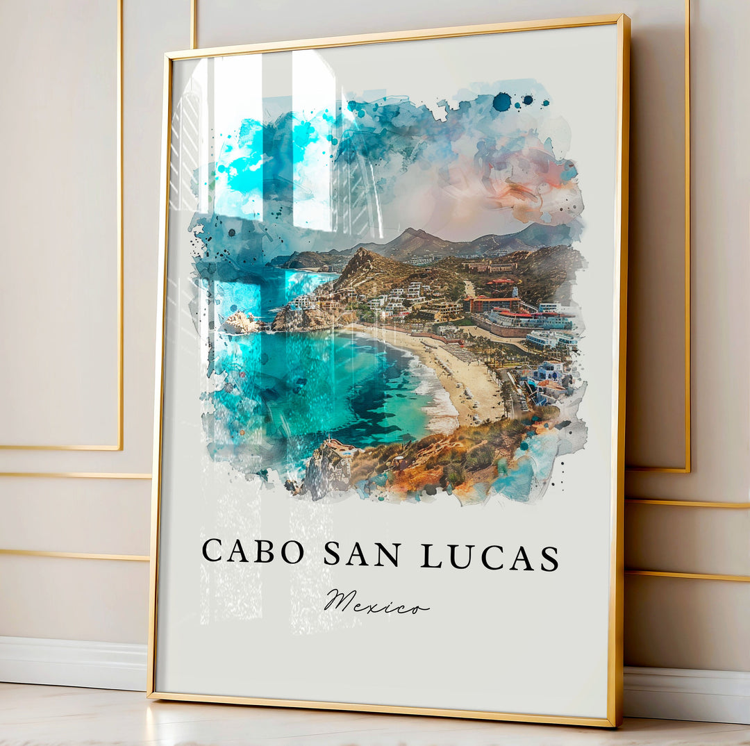 Cabo San Lucas Wall Art - Mexico Print