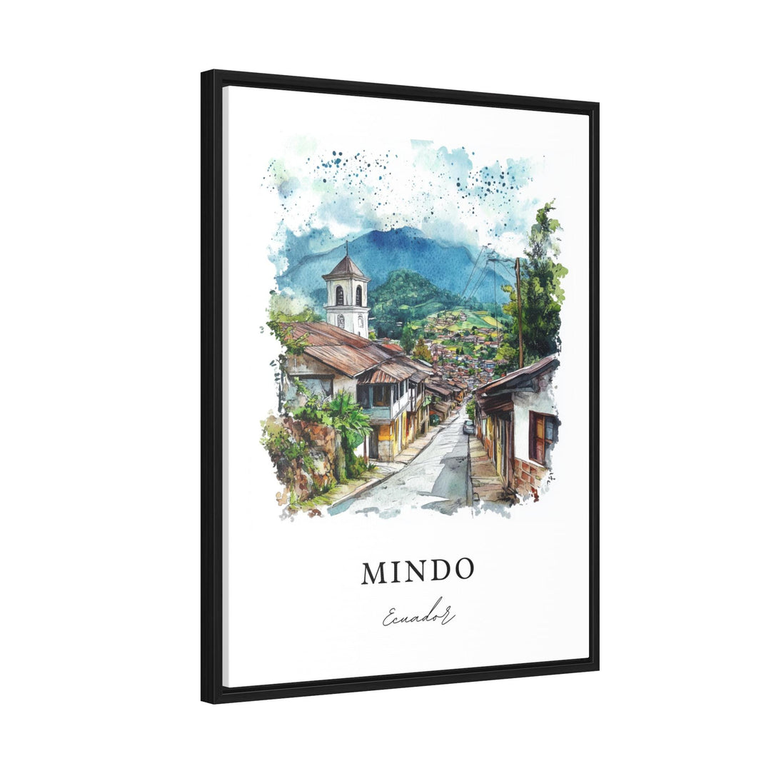 Mindo, Ecuador – Watercolor Art Print