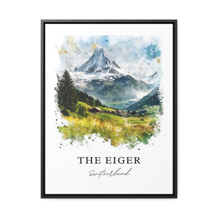 Eiger Wall Art - Bernese Alps Switzerland Print