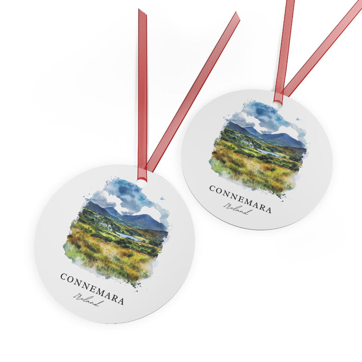 Connemara Ireland Ornament: Unique Souvenir, Connemara Xmas Decor, and Authentic Western Ireland Gift