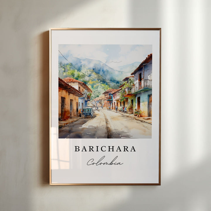 Barichara Wall Art - Columbia Print