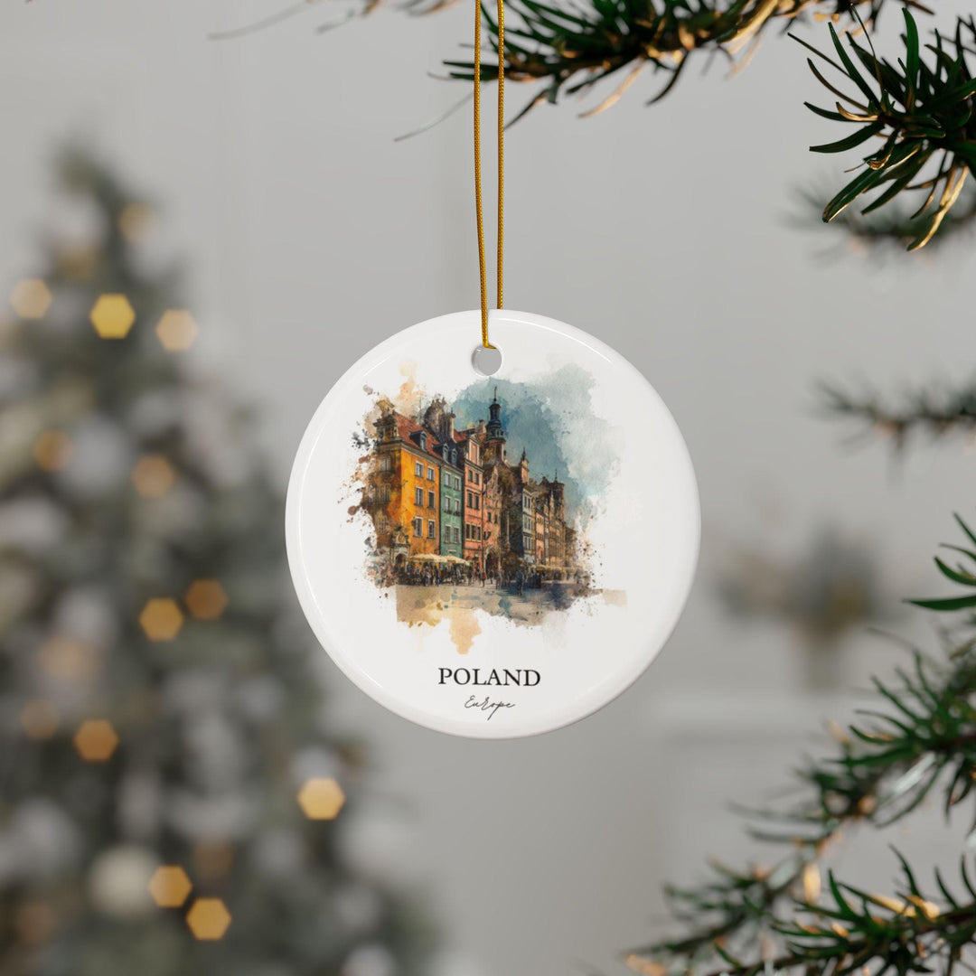 Poland Ornament: Unique Poland Souvenir, Poland Xmas Decor, and Authentic Poland Travel Gift