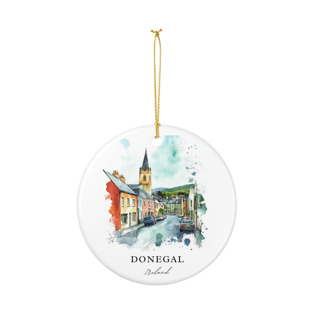 Donegal Ireland Ornament: Unique Donegal Souvenir, Donegal Xmas Decor, and Authentic Donegal Ireland Gift