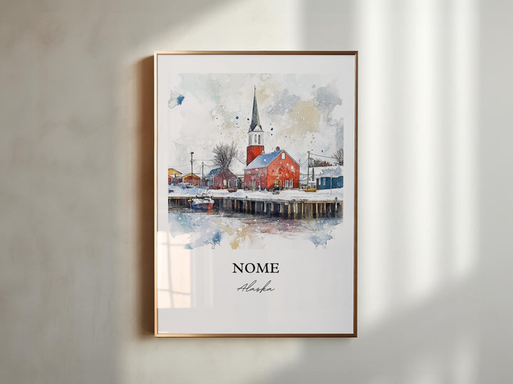Nome AK Wall Art - Alaska Print