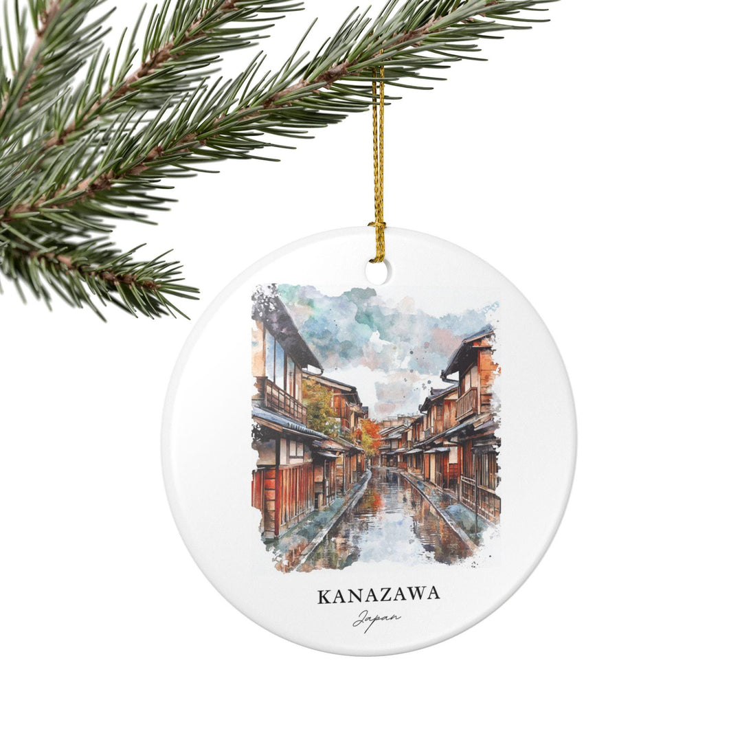 Kanazawa Ornament: Unique Kanazawa Japan Souvenir, Kanazawa Xmas Decor, and Authentic Kanazawa Japan Gift