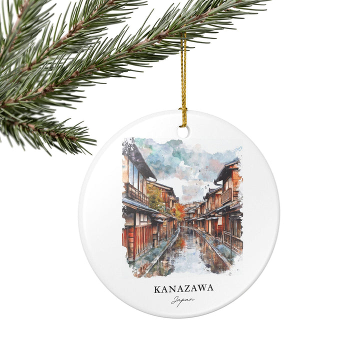 Kanazawa Ornament: Unique Kanazawa Japan Souvenir, Kanazawa Xmas Decor, and Authentic Kanazawa Japan Gift