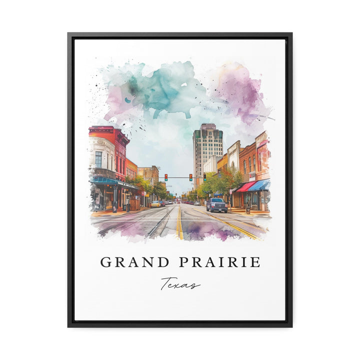 Grand Prairie TX wall art - Texas, Grand Prairie print, Grand Prairie Wedding gift, Birthday present, Custom Text, Perfect Gift