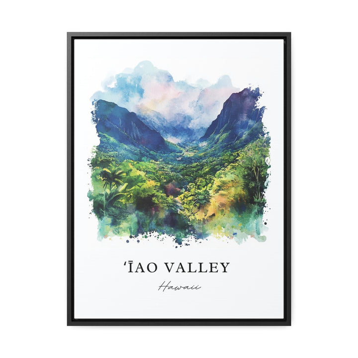 Iao Valley Wall Art - Maui Hawaii Print