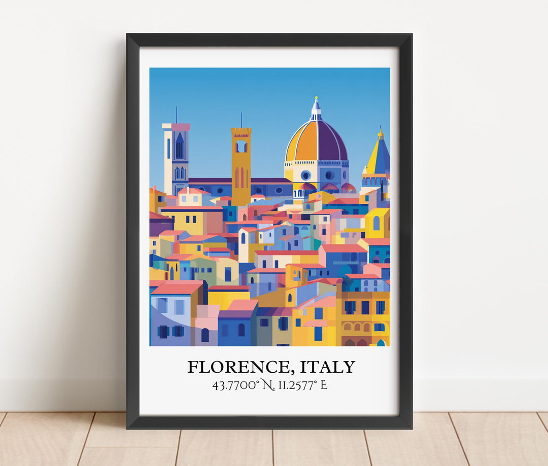 Florence, Italy – Watercolor Art Print