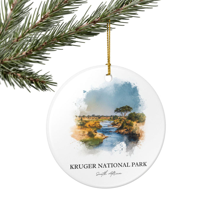 Kruger National Park Ornament: Unique Kruger Souvenir, Kruger Xmas Decor, and Authentic South Africa Gift