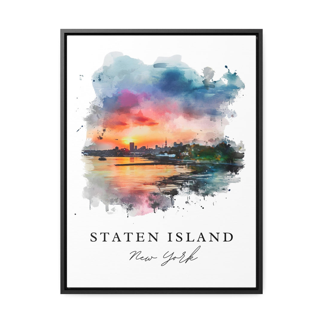 Staten Island NY wall art - New York, Staten Island print, Staten Island Wedding gift, Birthday present, Custom Text, Perfect Gift