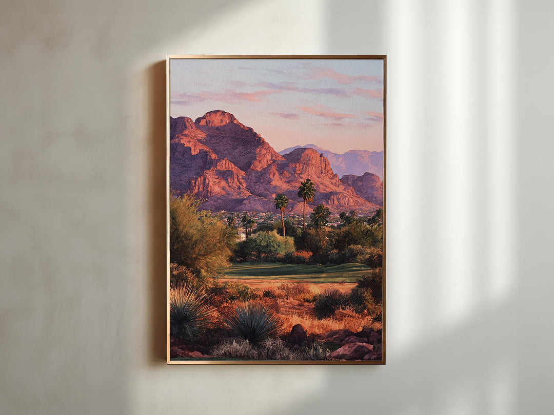 Phoenix, Arizona, USA – Watercolor Art Print