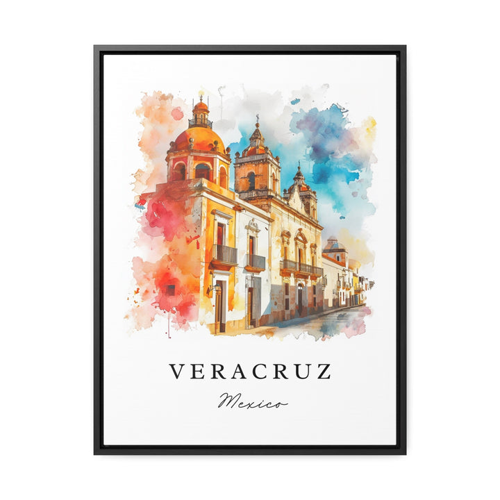 Veracruz MX wall art - Mexico, Veracruz print, Veracruz Wedding gift, Birthday present, Custom Text, Perfect Gift