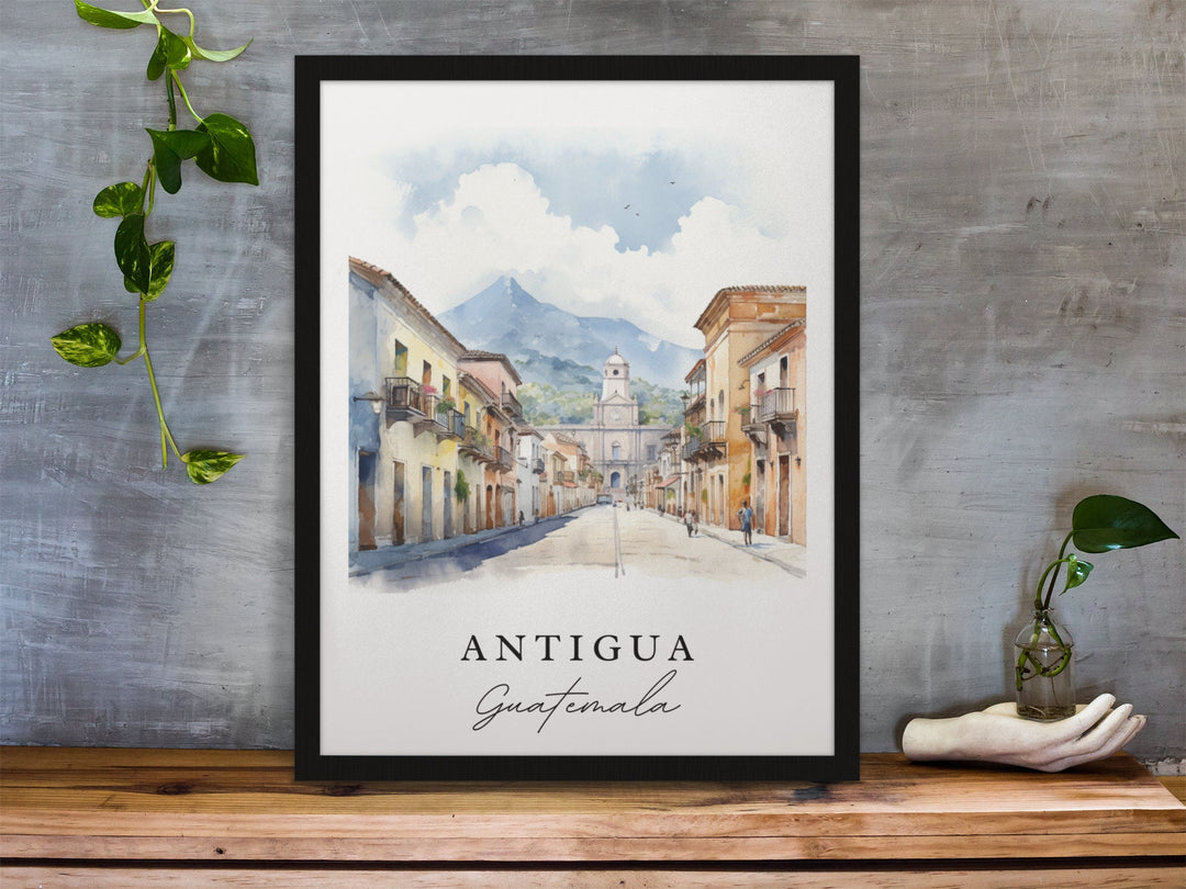 Antigua Wall Art - Guatemala Print