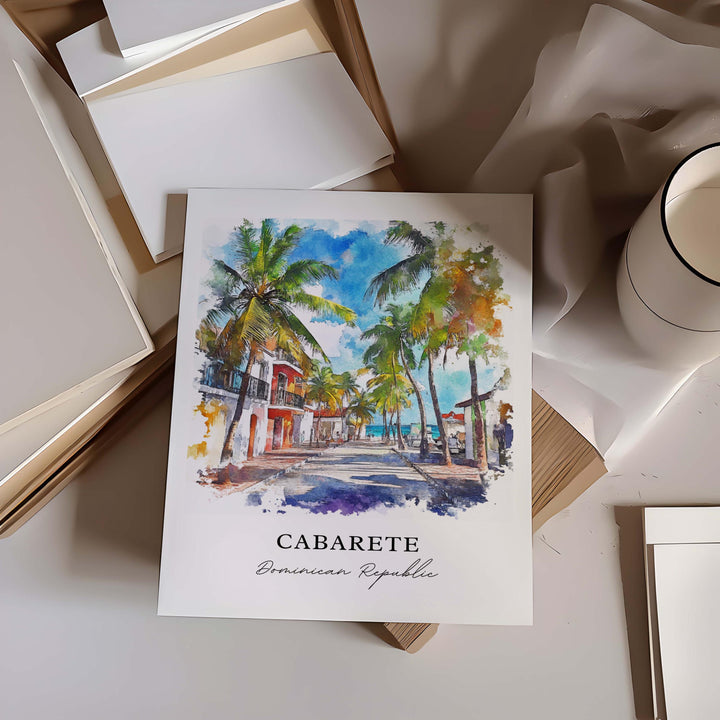 Cabarete Wall Art, Dominican Republic Print