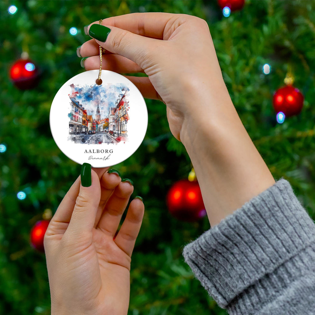 Aalborg, Denmark Christmas Ornament