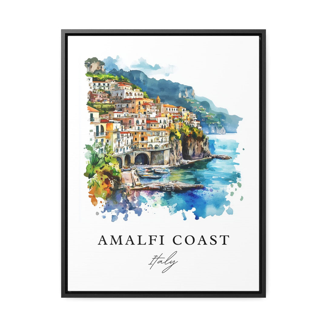 Amalfi Coast Wall Art - Italy Print