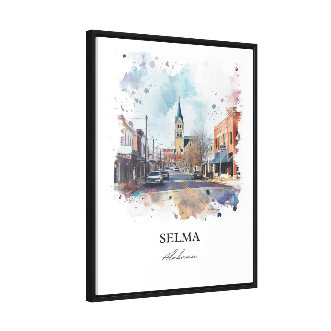 Selma AL Wall Art - Alabama Print