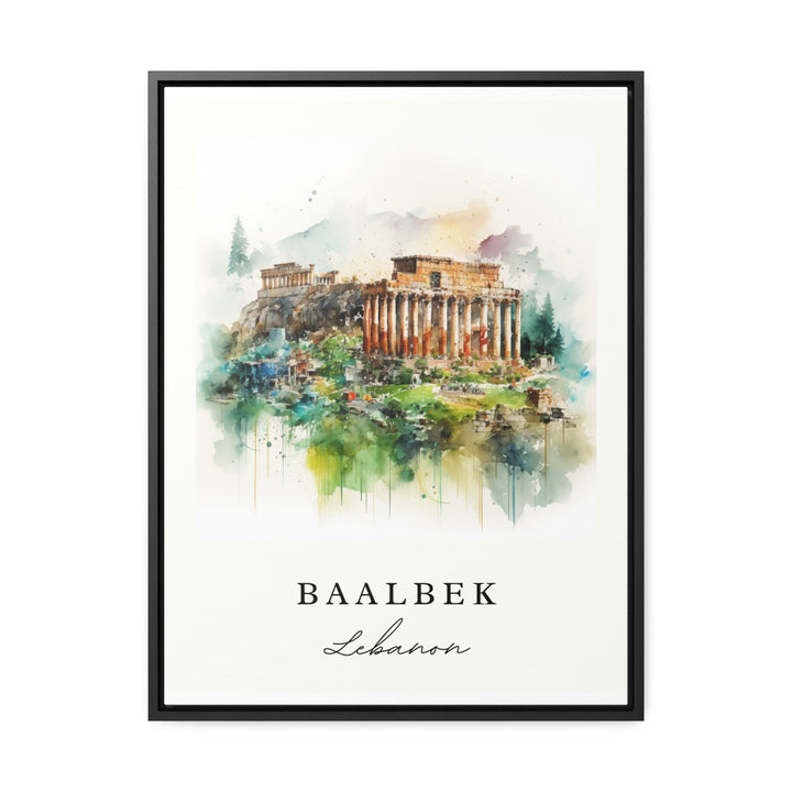 Baalbek Wall Art - Lebanon Print