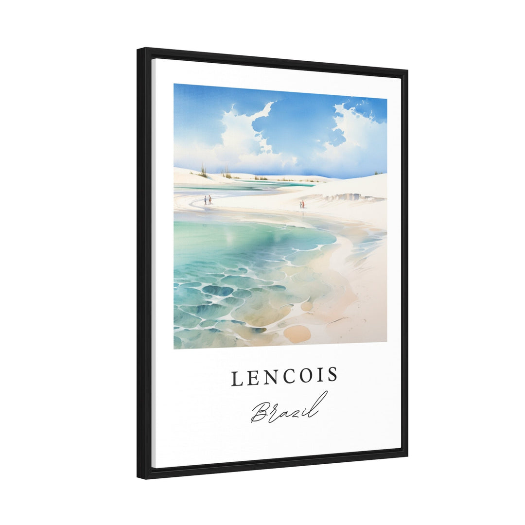 Lencois Brazil wall art - Brazil, Lencois poster print, Lencois Wedding gift, Lencois Birthday present, Custom Text, Perfect Gift