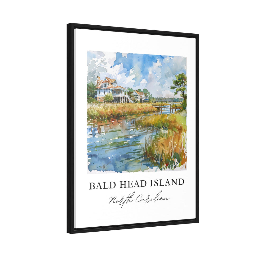 Bald Head Island Wall Art - South Carolina Print