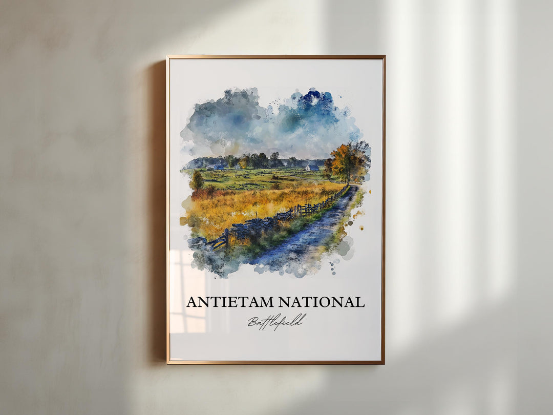 Antietam National Battlefield Wall Art - Maryland Print