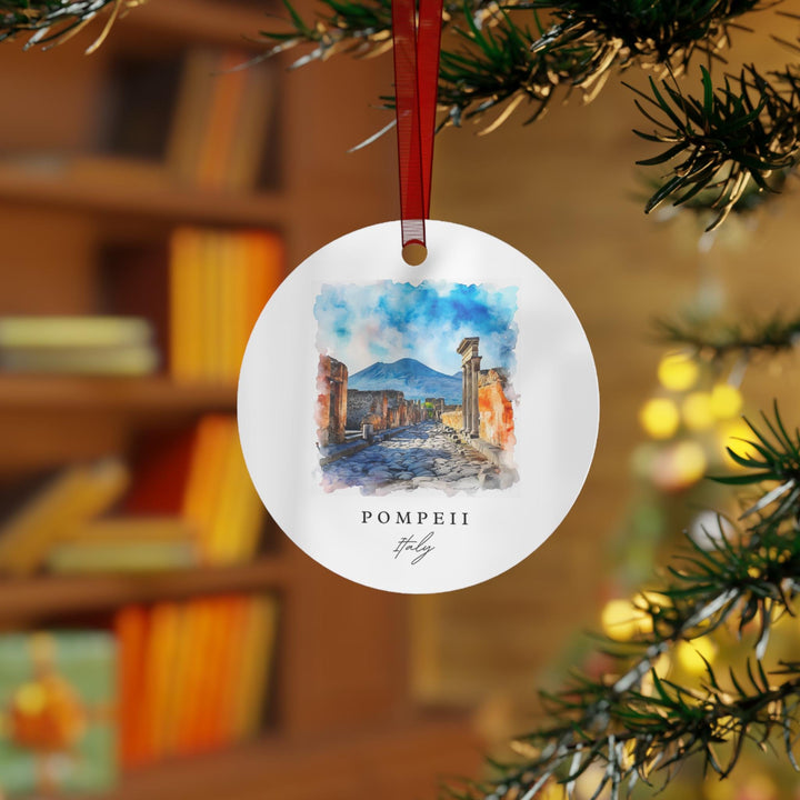 Pompeii Italy Ornament: Unique Pompeii Souvenir, Pompeii Xmas Decor, and Authentic Pompeii Italy Gift