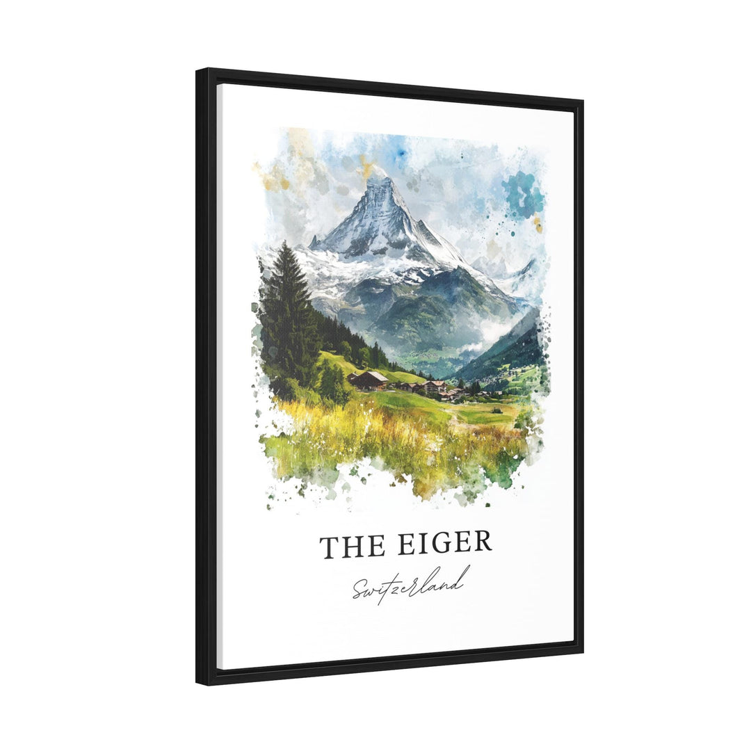 Eiger Wall Art - Bernese Alps Switzerland Print